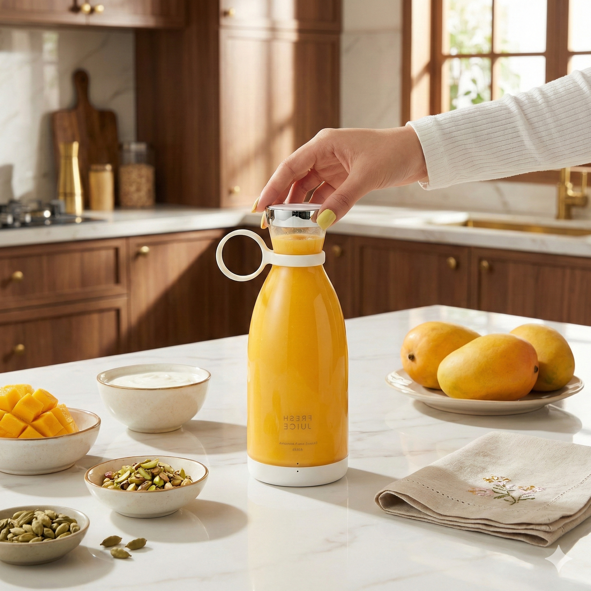 Portable Mini Juicer Blender