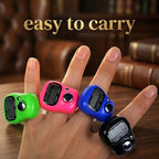 Digital Finger Tally Counter Ring – Portable Electronic Click Counter