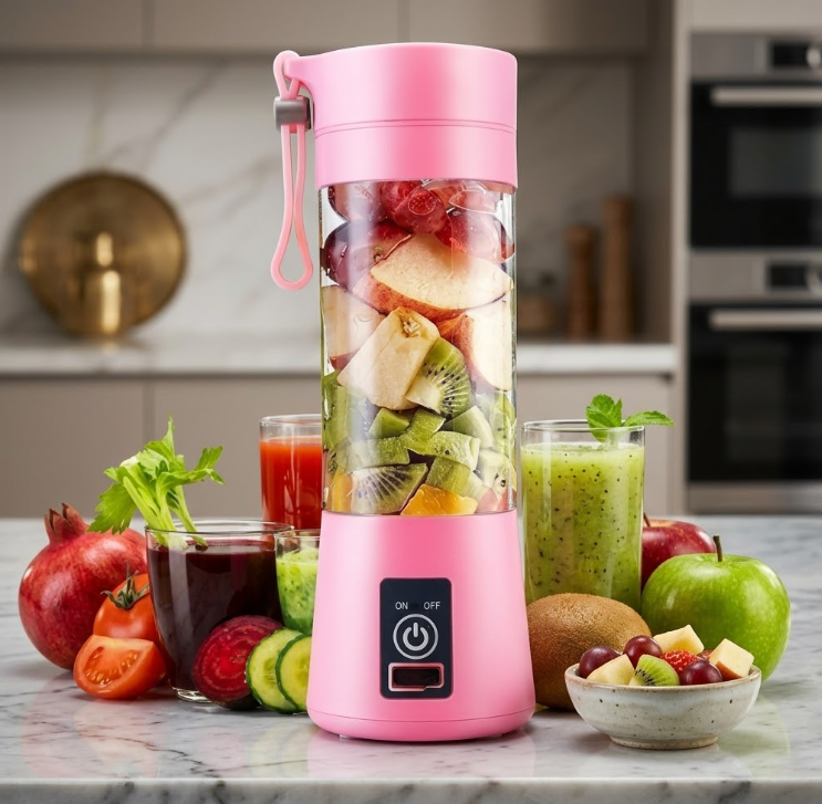 Portable Electric 6-Blade USB Juice Maker